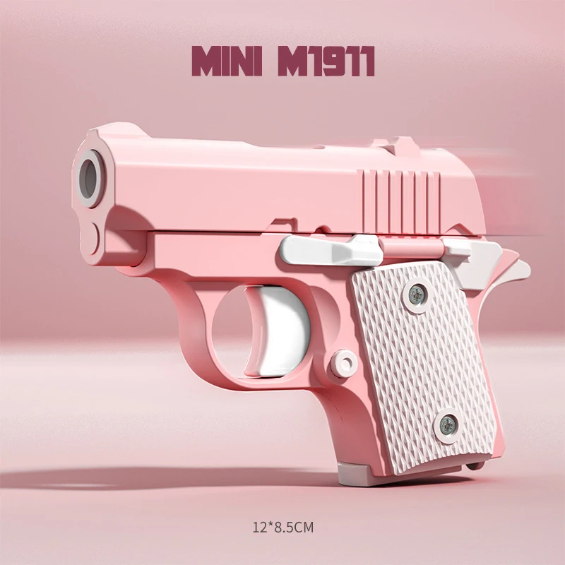 The New Design Mini 1911 Soft Toy Guns Low Price Small Desert Fidget Gun Pistol Toy Gift Promotion Toy