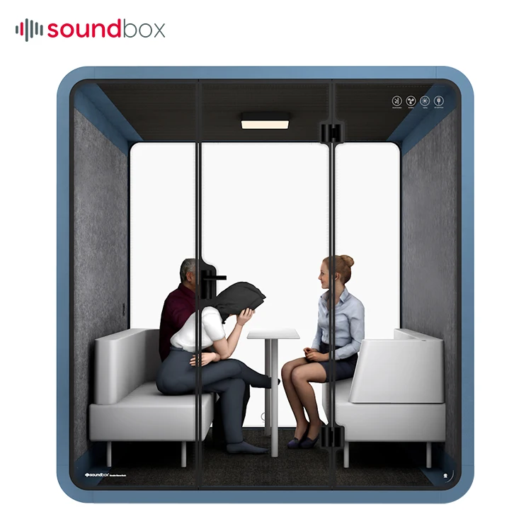 Big size soundbox indoor acoustic office phone booth meeting use