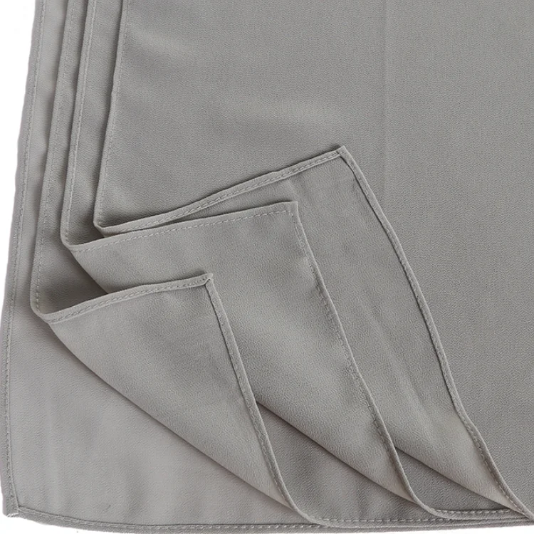 Новинка 2022 модный роскошный однотонный высококачественный шифоновый хиджаб-шарф эластичный новый дизайн Женская шаль мусульманская женщина