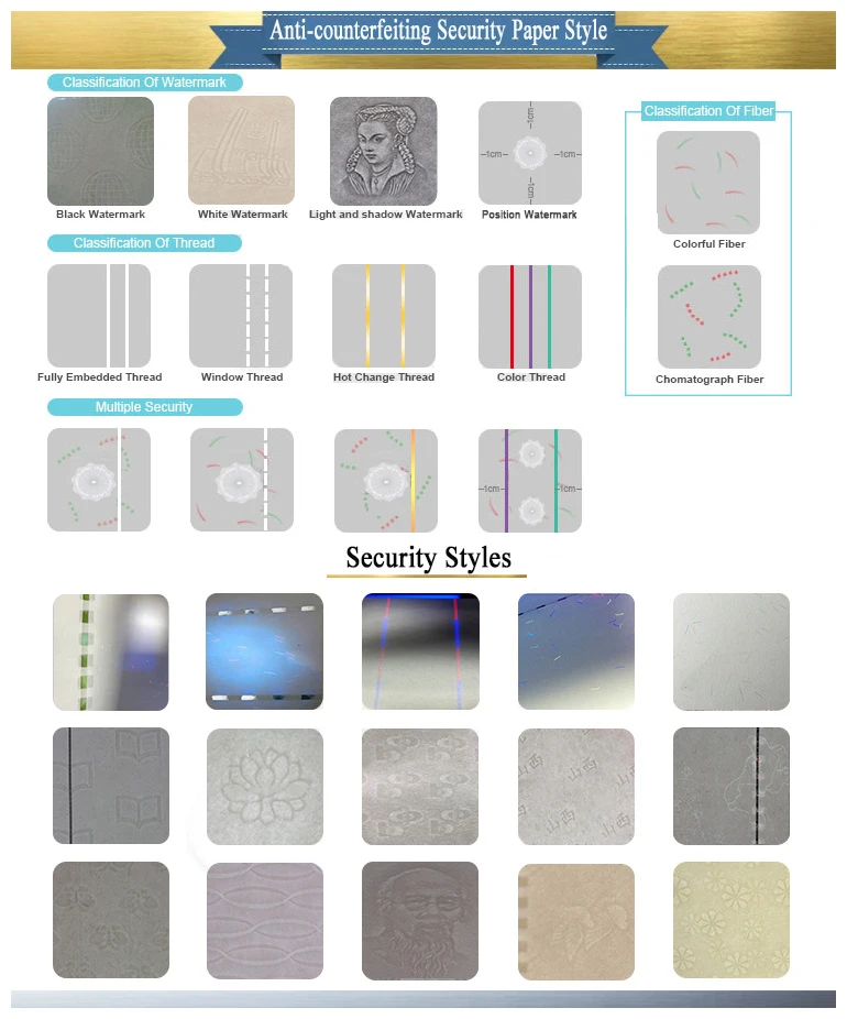 90g 100% A4 Cotton Security Thread Watermark Papers,A4 Watermark Paper ...