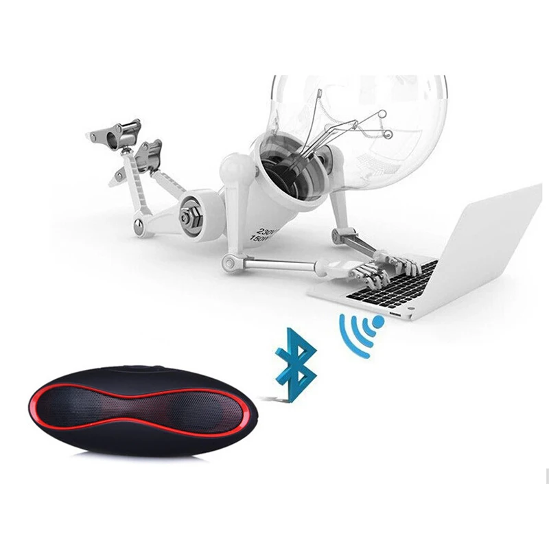 X6 Mini Wireless Bluetooth Speakers Portable Handsfree Speaker Built in MIC Audio Receiver boom box Support TF Card USB - ANKUX.COM