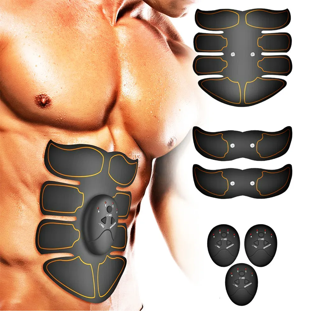 1Set EMS Abdominal Arms Hips Muscle Stimulator ABS Fitness Weight Loss Stickers 
