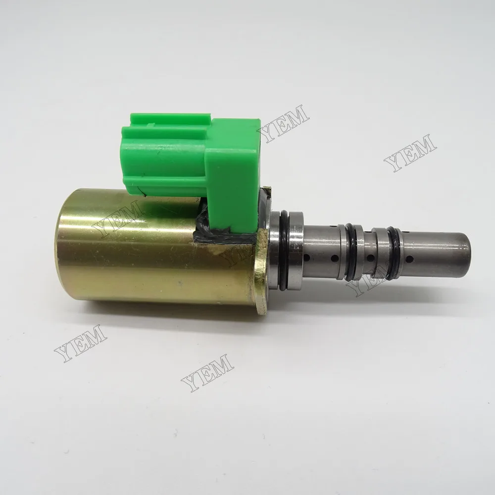 For Kobelco SK60SR Solenoid Valve Green Plug 4 Hole High Performance Engine Parts 5