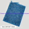 Tricolor blue rattan cotton