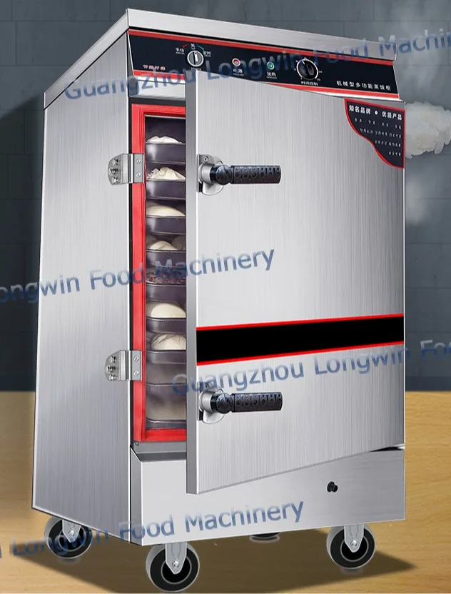 Commercial Rice Steamer Cabinet Industrial Food Steamer 6/8/10/12/24 ...