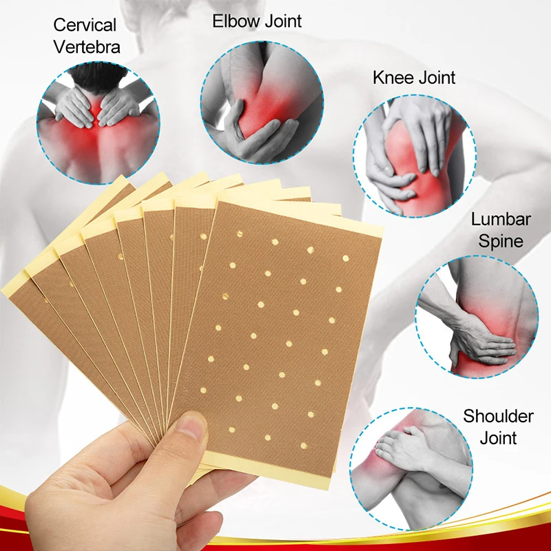 chinese medical capsicum chili patch hot capsicum external medicated plaster for joints pain relieving patch