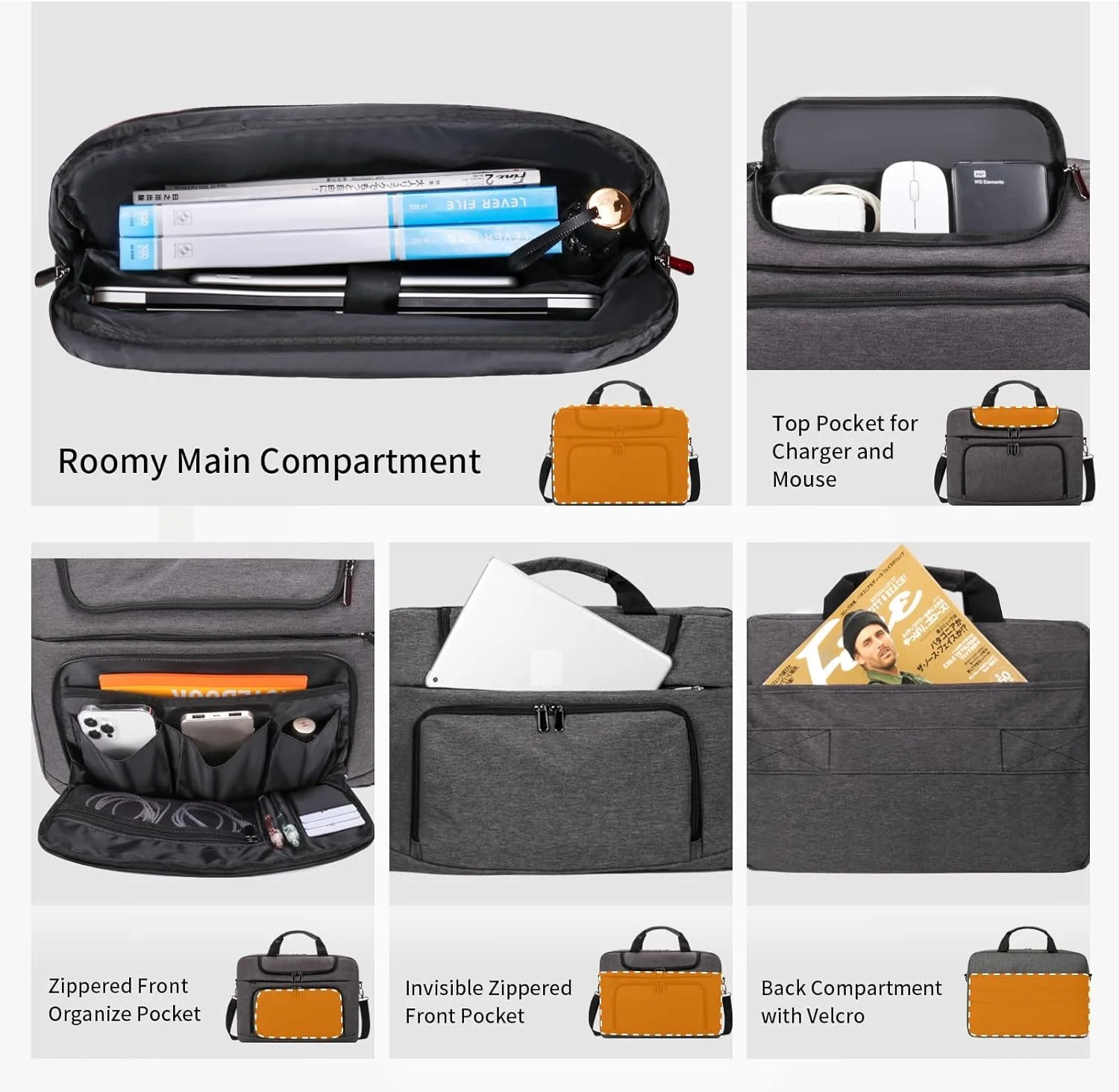 product big capacity business trip laptop carrying case laptop case computer bag for work business trip oem odm-33