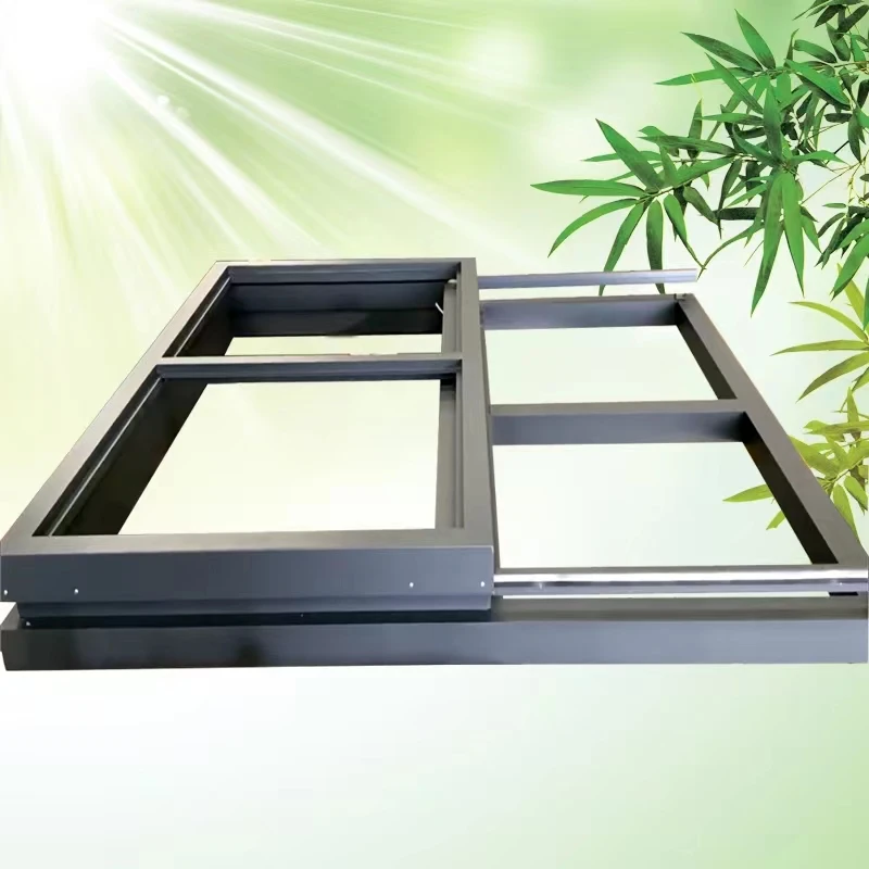 Pretty Aluminum Metal Frame House Roof windows Glass Openable Skylight/window