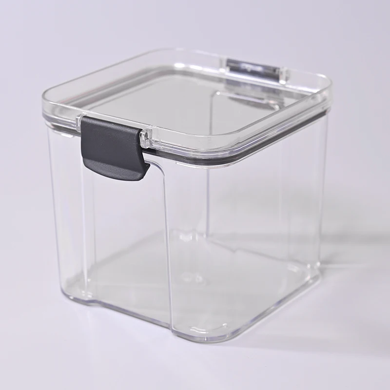 Mechanical Keyboard Switches Storage Jar Keycaps Plastic Sealed Tank