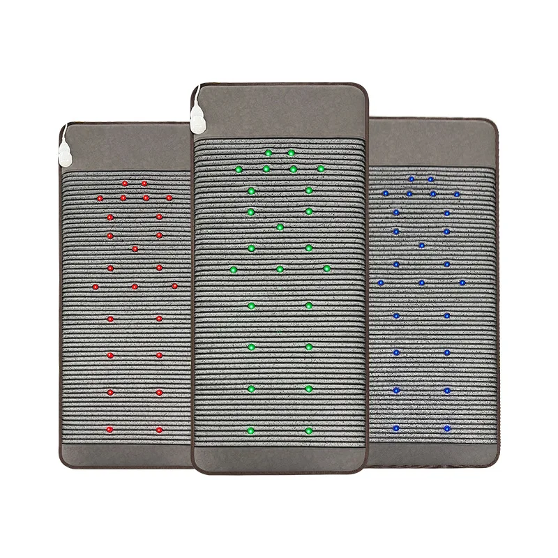 High Quality Soft Variable Lighting Pemf Only Mat Bio Magnetic Healing Mat Crystal Infrared Heat Mat