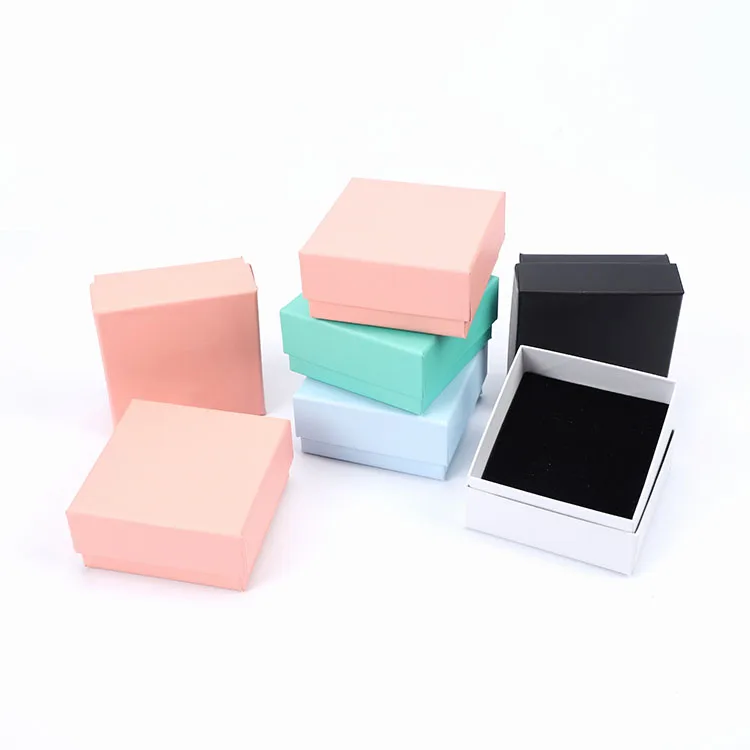 Square Cardboard Earring Jewellery Box At Rs 26/piece In Varanasi | ID - Foto 12
