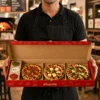 Caja de pizza 3 en 1