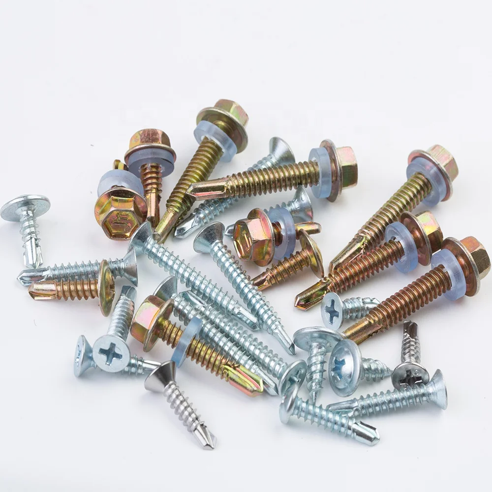 Hex Self Drilling Screw Hexangled Flange Selfdrilling Screw Drilltail