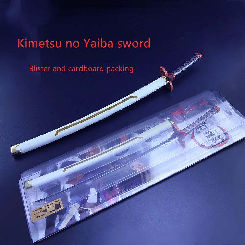 High Quality Customized Cosplay Metal Samurai Sword Unique Demon Slayer Katana Toy Sword