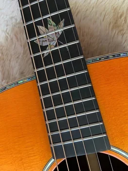 アコースティックギター スプルースボディ すべてソリッドスプルースローズウッドOMボディカスタム