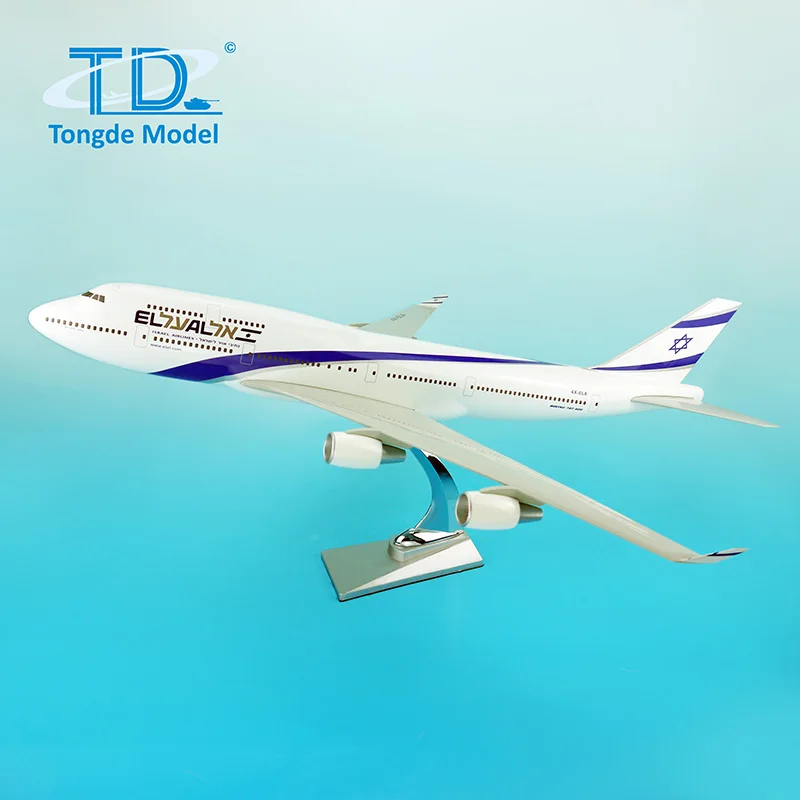 B747-400 エル・アル航空 Aviationtag JC-