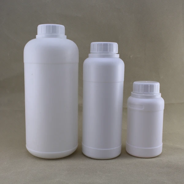 High Quality Liquid Fertilizer HDPE 1 Litre Plastic Bottle 1000ml With Screw Tamper Ring Cap