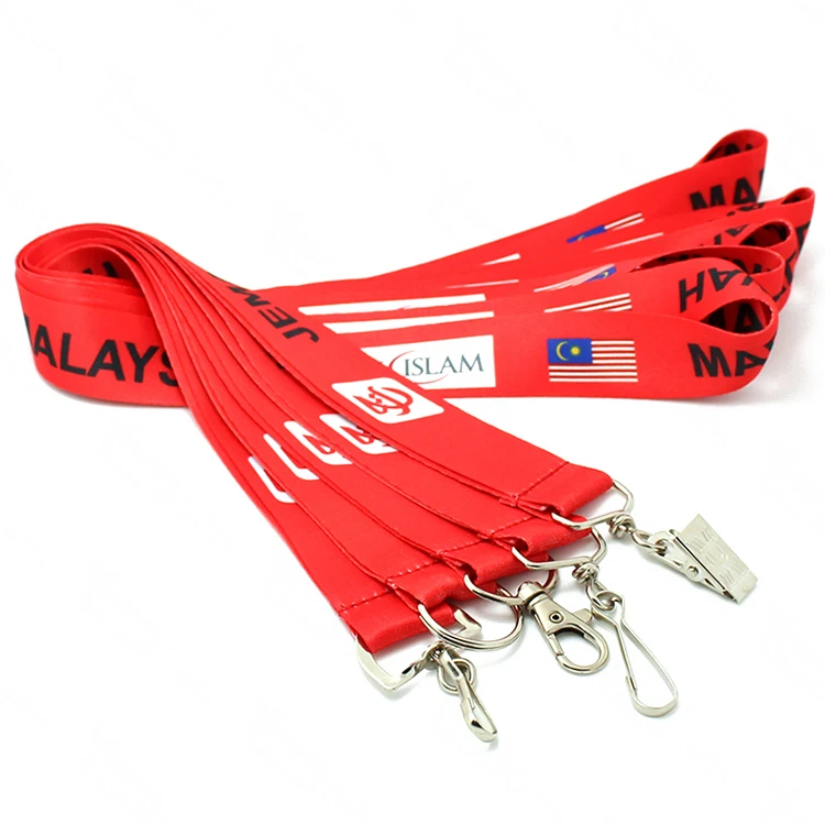 Sublimation Polyester Lanyards