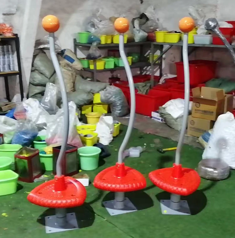 Factory Direct High Quality Mini Children's Carousel Outdoor Playground Triangle Spin Fun