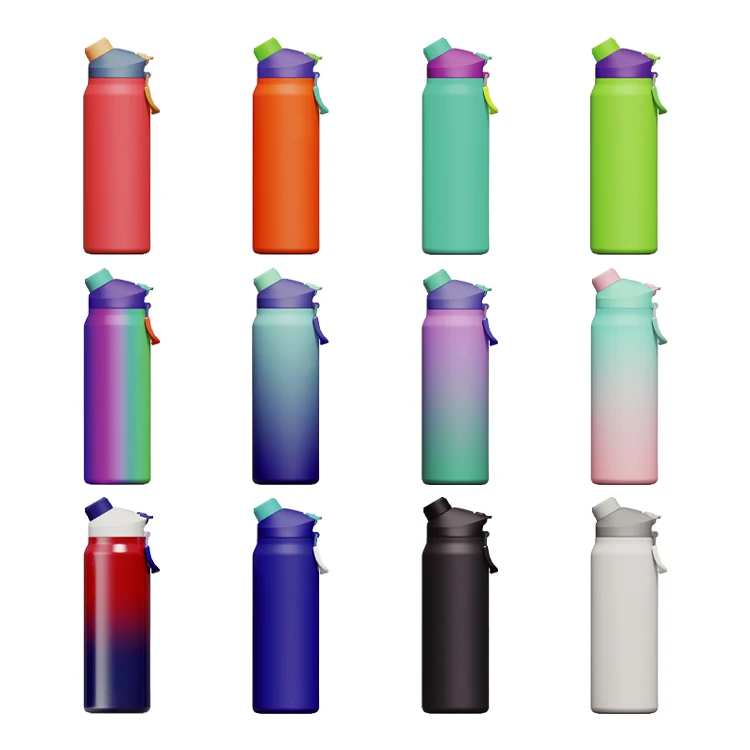Magnetic Botellas De Agua Deportiva Vacuum Flasks Termo Sport Travel Custom Water  Bottle