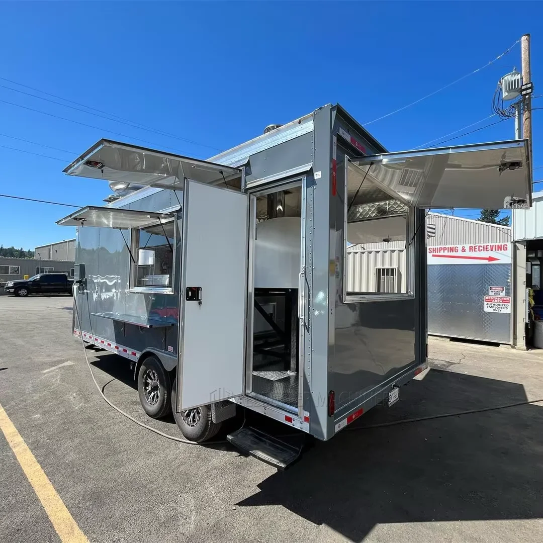 Screened Porch Bbq Concession Trailer 2010 10' X 30' Barbecue Food
