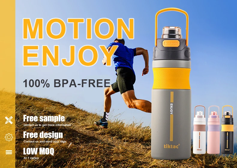 Custom 500ml Double Wall Vacuum Flask - Insulated Sports Bottle