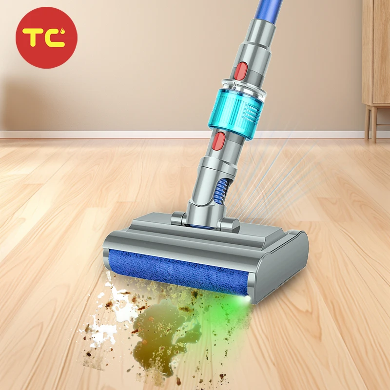 Wet Dry Mop Head & Water Tank Electric Brush Compatible For Dysons V7