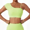 Fluorescent green bra 1