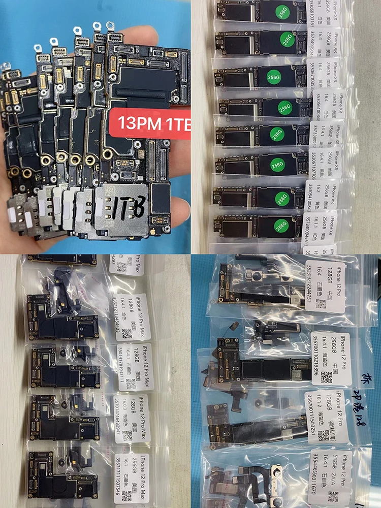 Original Iphone Mainboard Replacement For Models 11, 12, 13, 14