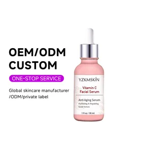 Natural Organic Repairing Skin Care Brightening Whitening Moisturizing Anti Aging Reduce Deep Wrinkles Vitamin c Facial Serum