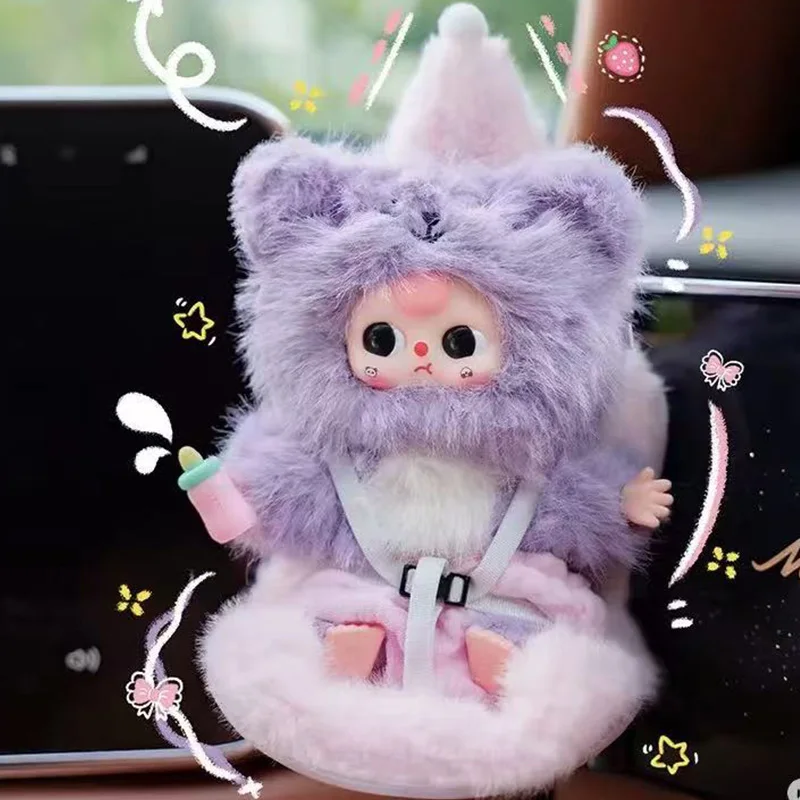Baby Three Vehicle-Mounted Baby Seat Vinyl Plush Toy