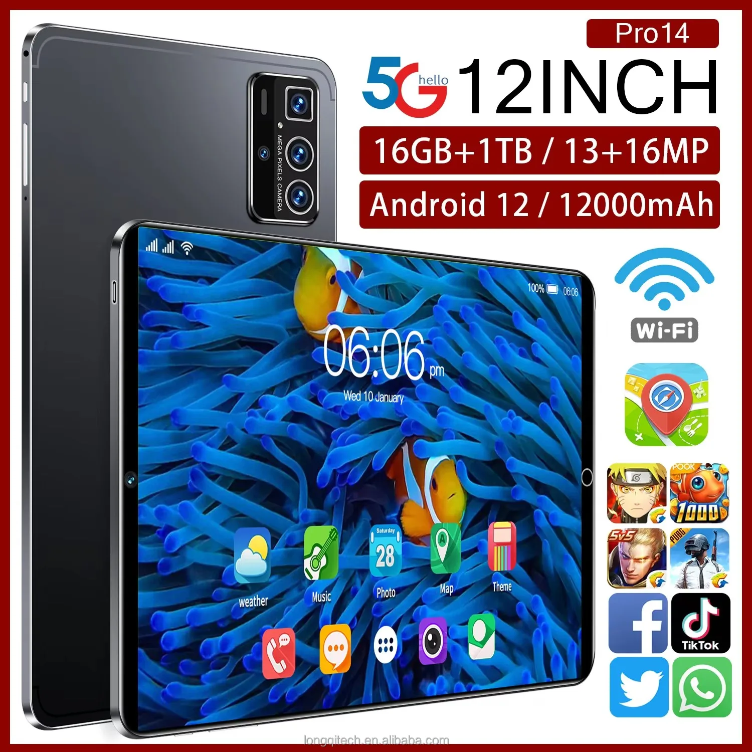 High Performance Android Tablet High Performance Android Tablet PC with Dual SIM 10.1 Inch