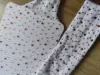 Bianco con rosa caldo/rosso strass