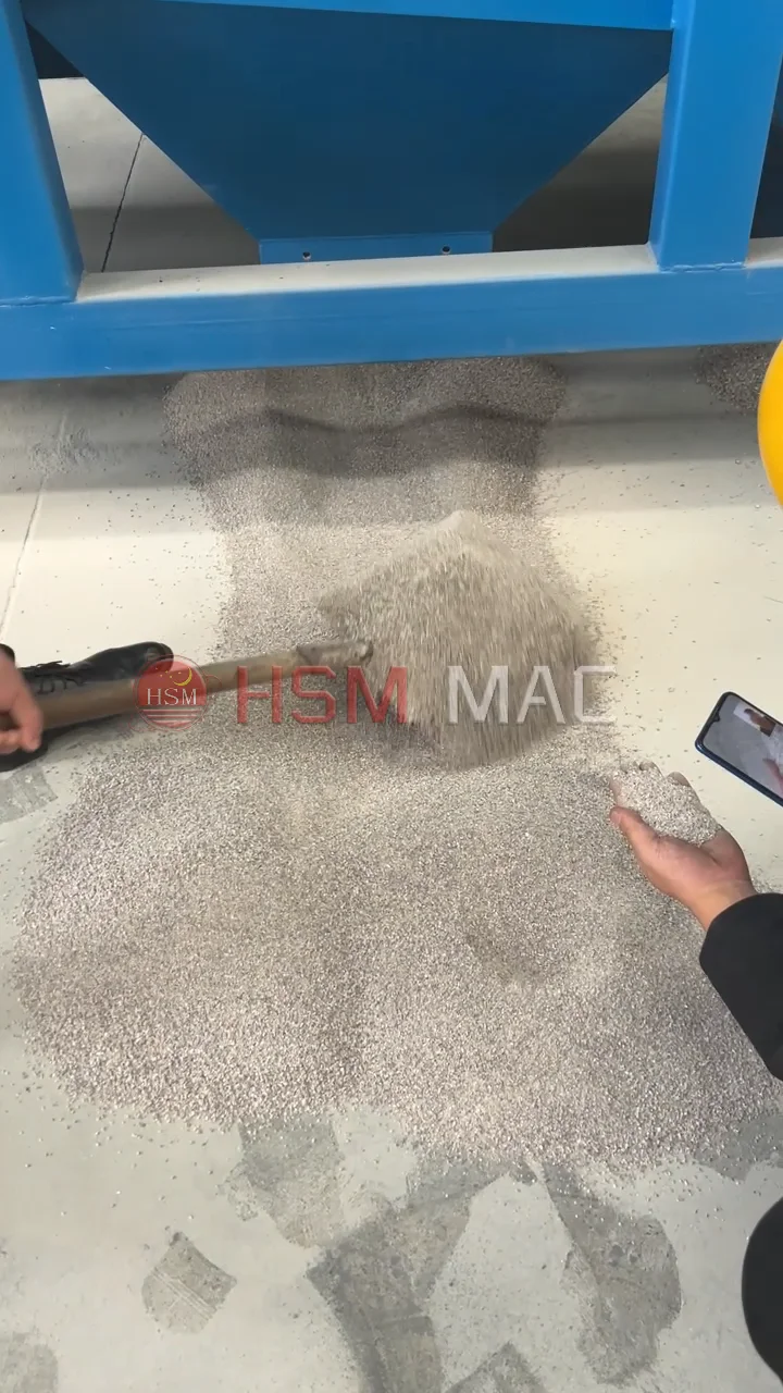 Hsm High Capacity Rotary Trommel Compost Sifter For Carbon Production