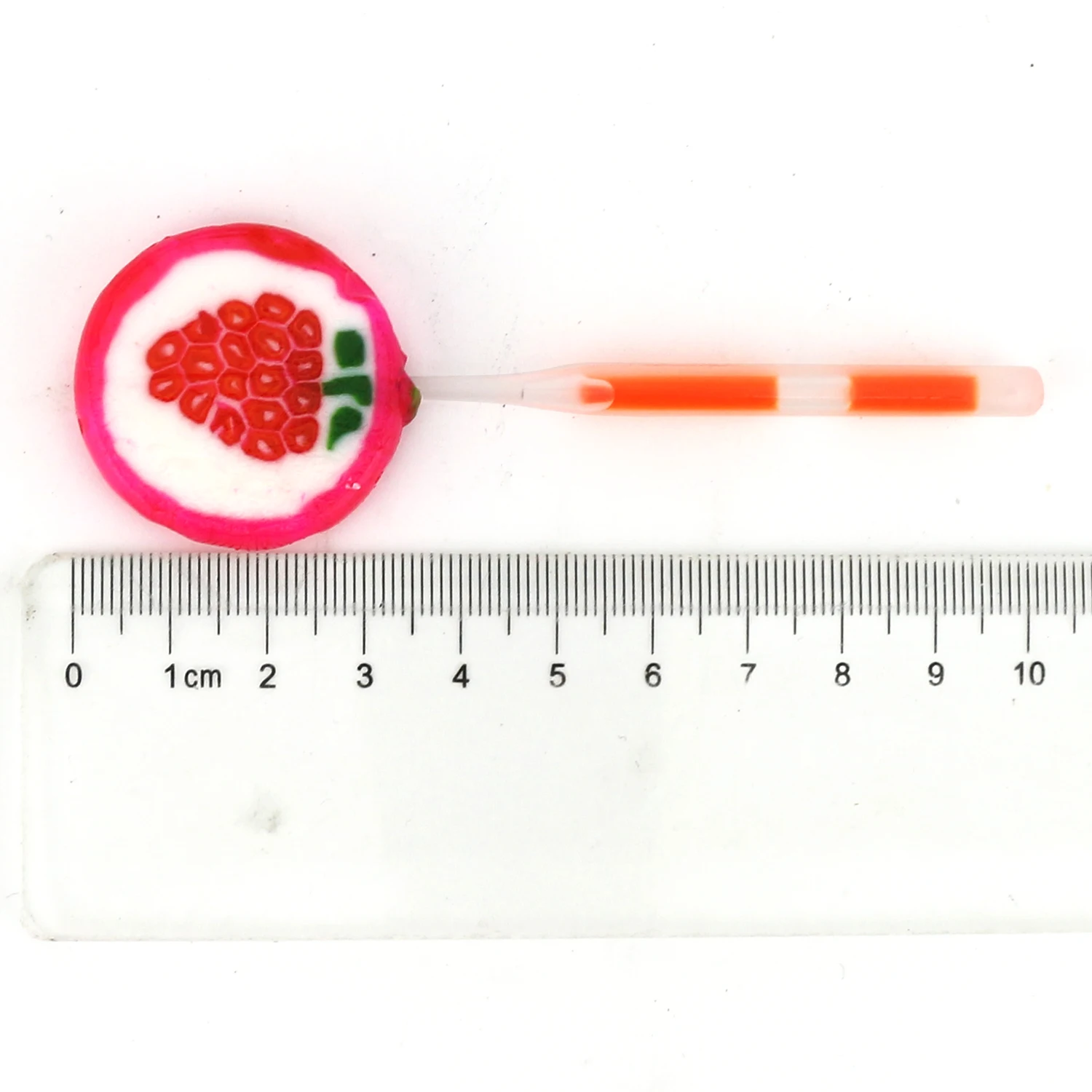 fruits flat lollipop