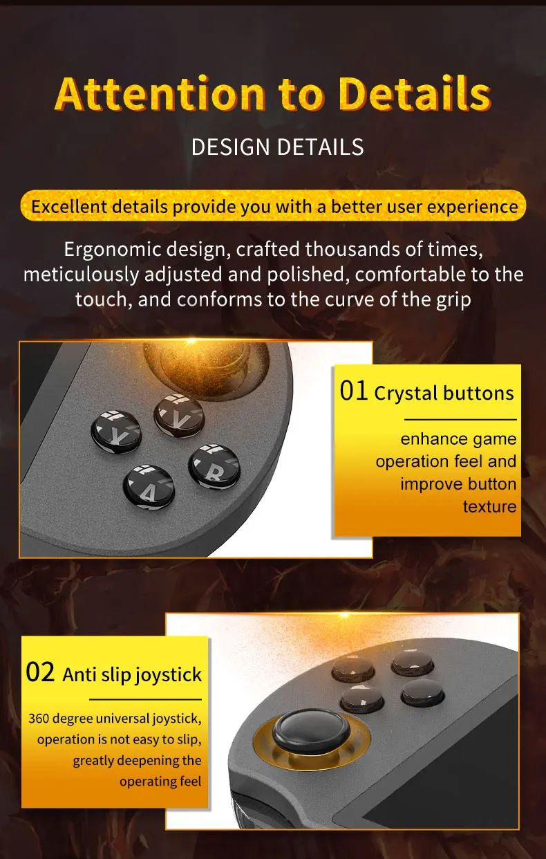 4.5 Inch IPS Screen Handheld Game Console with 20000 Games Retro Game Console Handheld for Kids