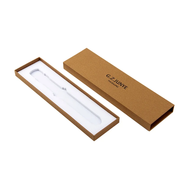 Eco paper watch strap box custom luxury kraft paper drawer gift box
