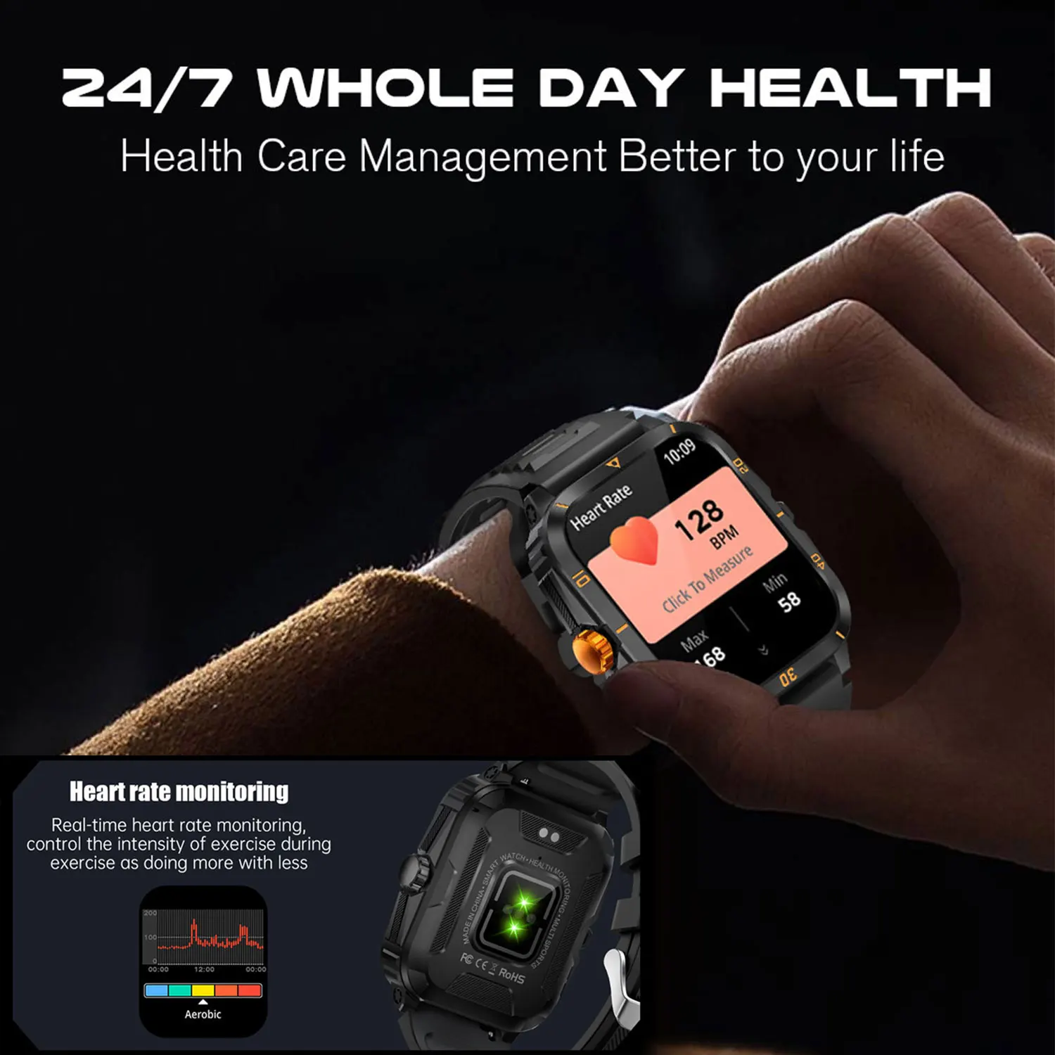 best watches with vibrating alarms Best Smartwatches With Vibrating Alarm For Heavy Sleepers #wearholic  #bestsmartwatch2023 main image 1