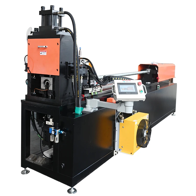 CNC Full Automatic Copper and Aluminum Pipe  Machine Hole Punching and Flanging Equipment