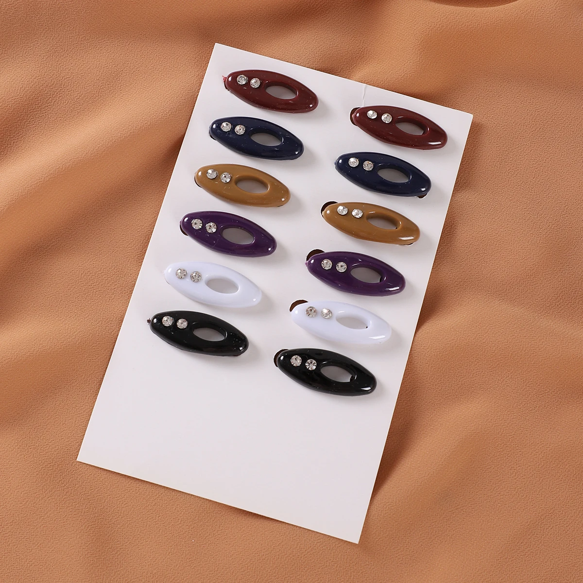 Hijab-Anstecknadeln Set – 12 Bunte Clips, Sicherer Halt Für Schals & Tücher, Beschädigungsfrei, Für Damen & Mädchen