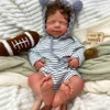 painted boy#3 with brown hair