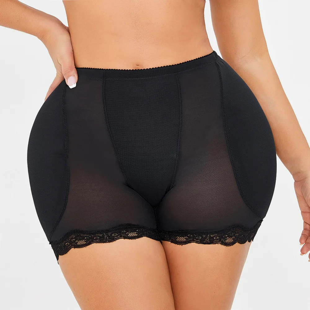 women sexy lace butt pads fake