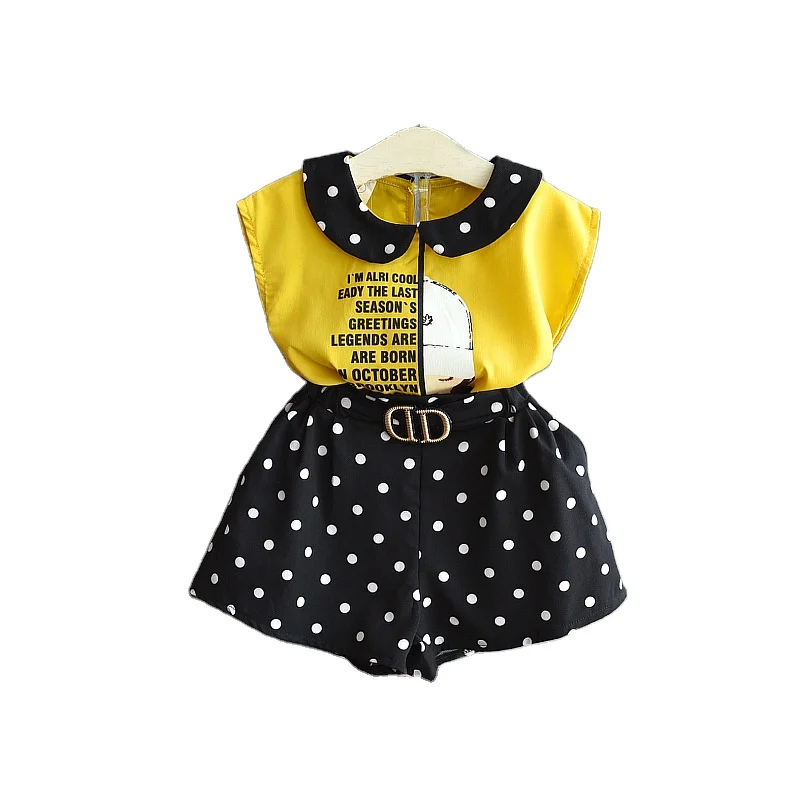 Frontiere Tissu Robe Modeles Longue Impression Lettre Logo Noir Blanc A Pois Bebe Robe Jaune Pour Fille Enfant Buy Noir Blanc Points Robe Polka Dot Bebe Robe Enfants Dot Robe Blanche Product On Alibaba Com