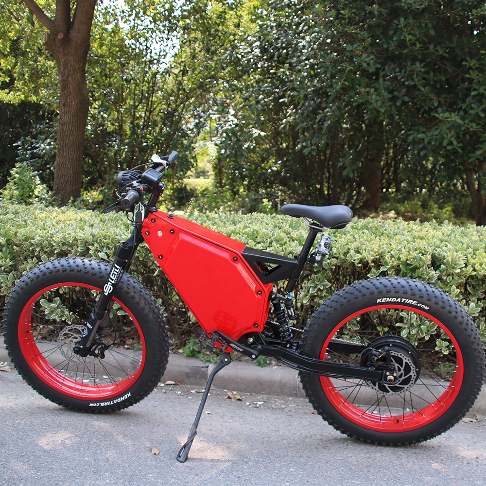 26インチ電動チョッパーバイク5000W電動ファットバイクビーチ