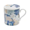 Bone China Lid Cup Winter No Infuser