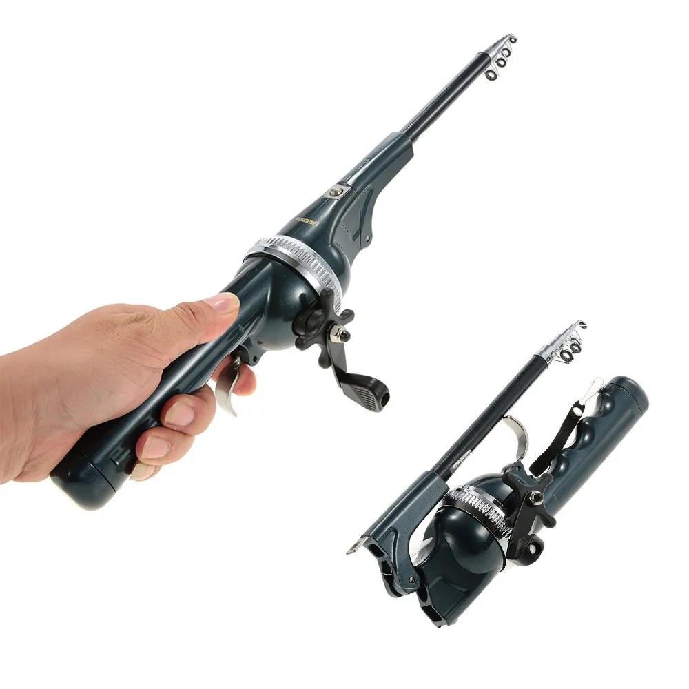 portable fishing rod and reel