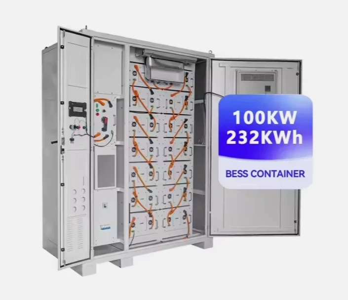 200kwh Industrial and Commercial Solar Energy System with 200 kw Lithium Ion Energy Storage Battery Cabinet Stackable Design
