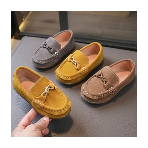 Wedding New Design Shoes for Boy British Style PU Flat Kids Casual Footwear Wholesale Fashion Toddler Baby Dress Shoes Children