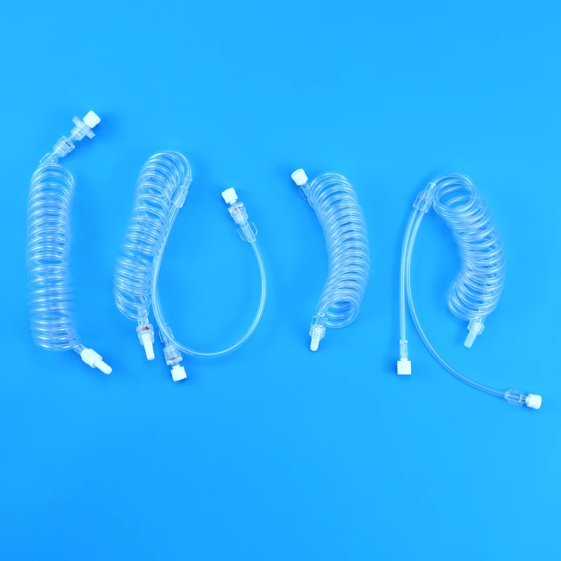 医疗器械医疗三通阀输液管三通旋塞,带无针连接器延伸管