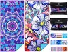 2 pack boho flower mandala